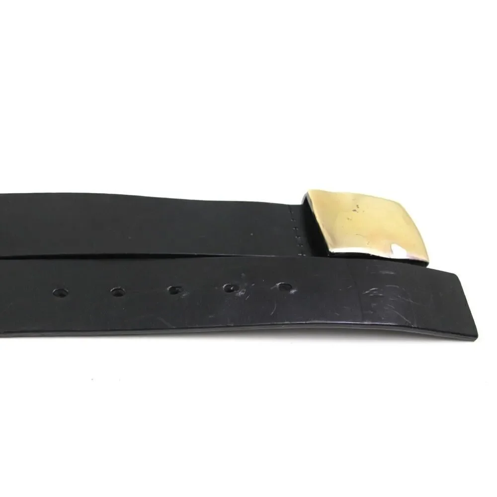Kenneth Cole SADDLE BLACK REAL LEATHER 1.5